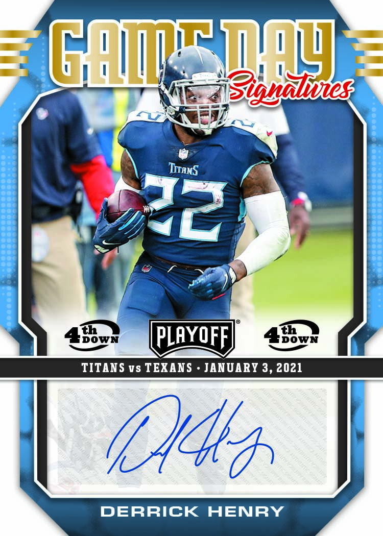 First Buzz: 2021 Panini Playoff football cards / Blowout Buzz