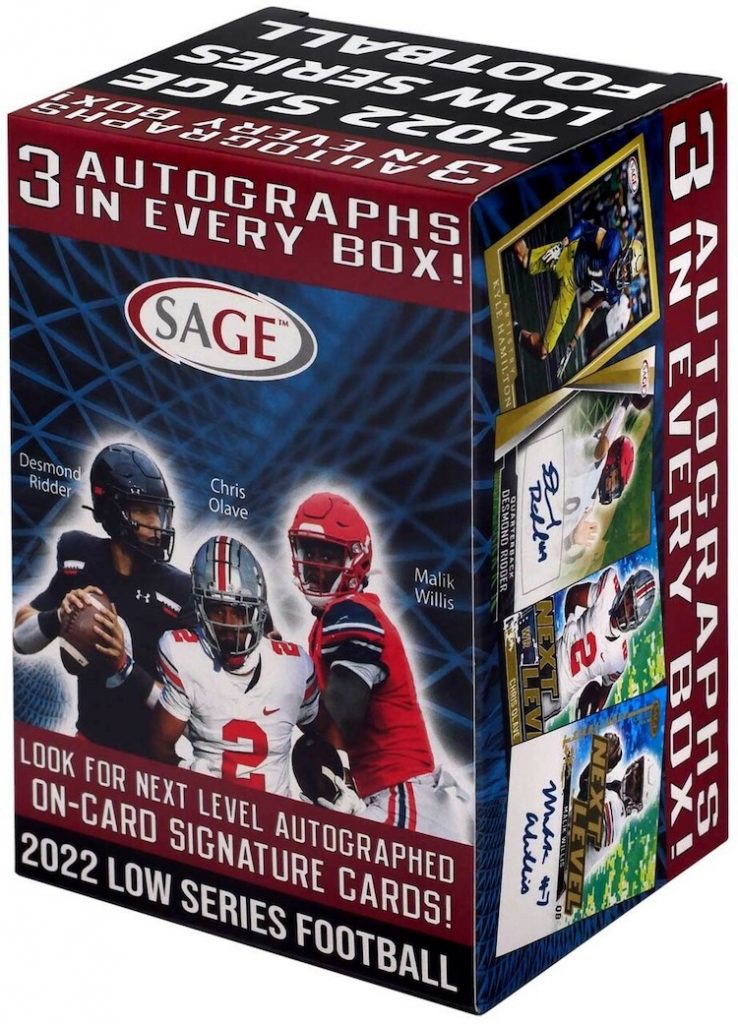 Buzz Break: 2022 SAGE Low Series football cards (blaster) / Blowout Buzz