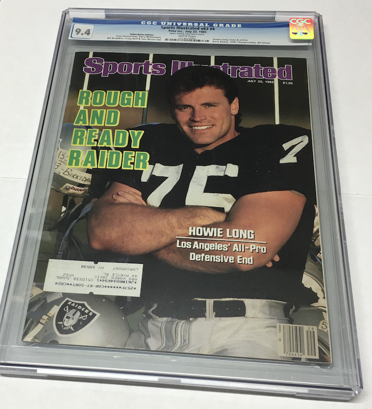 Los Angeles Raiders Howie Long Sports Illustrated Cover Metal Print by  Sports Illustrated - Sports Illustrated Covers