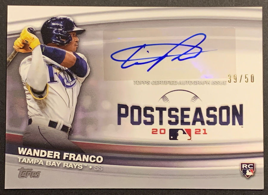 Wander Franco Signed Tampa Bay Rays Jersey PSA DNA Coa Autographed