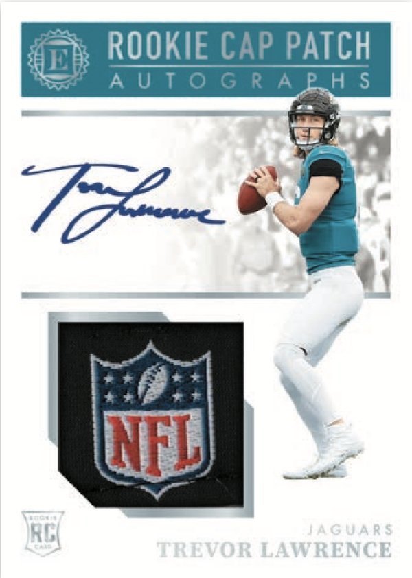 Autographed Trevor Lawrence Jaguars Football Slabbed Rookie Card Item# –  Super Sports Center