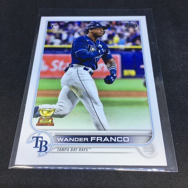 WANDER FRANCO (14) Card Rookie Lot - Tampa Bay Rays
