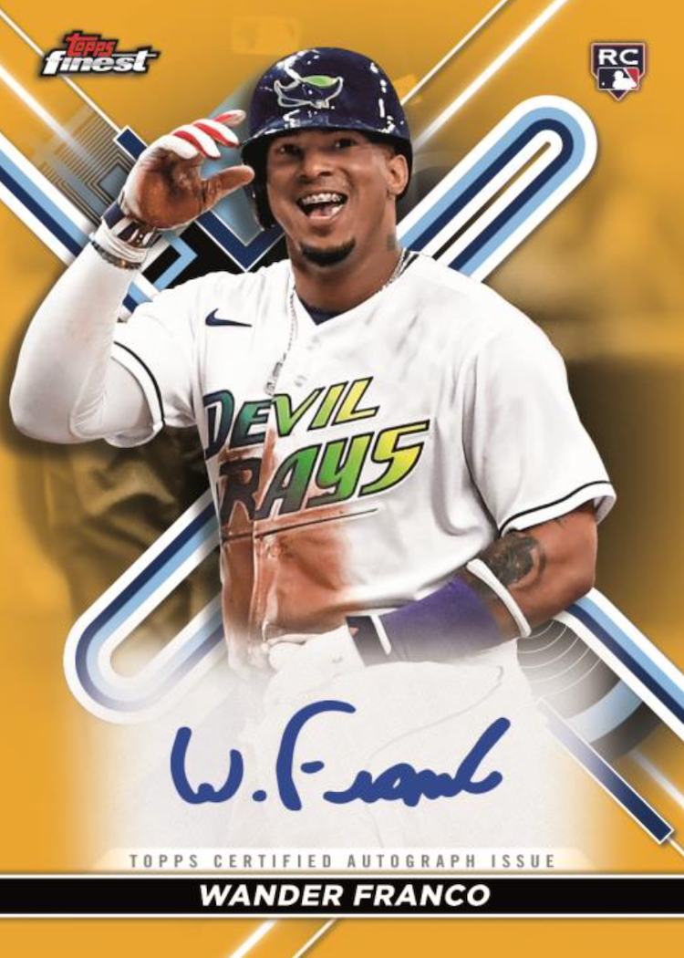 Checklist added First Buzz 2022 Topps Finest baseball cards