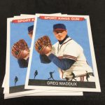 Greg Maddux 2022 Sportskings Volume 3 # 104 Mini Baseball