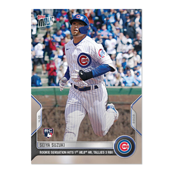 Superfractor chase is on for Chicago Cubs rookie Seiya Suzuki / Blowout Buzz