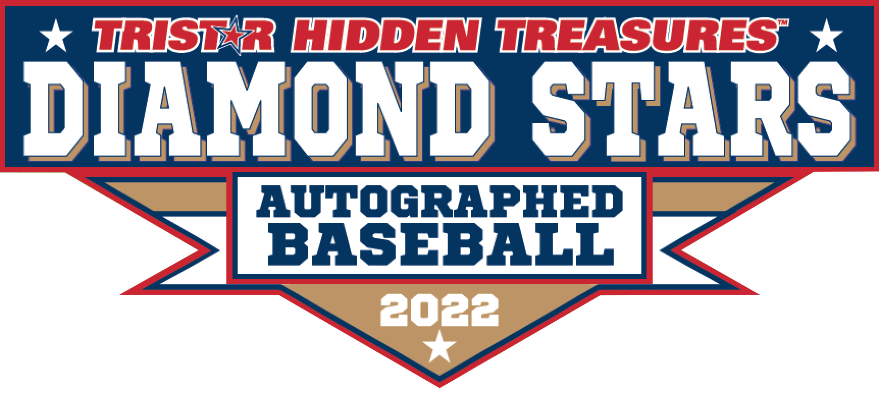 2022 TriStar Hidden Treasures Diamond Stars Autographed Baseball