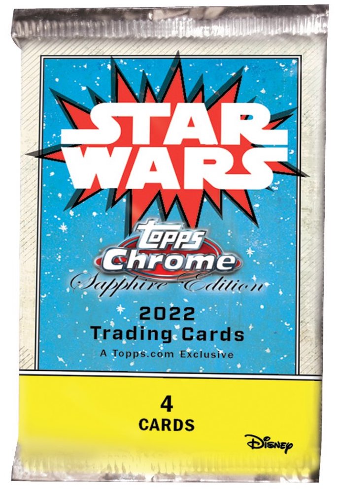 First Buzz 2022 Topps Star Wars Chrome Sapphire Edition / Blowout Buzz