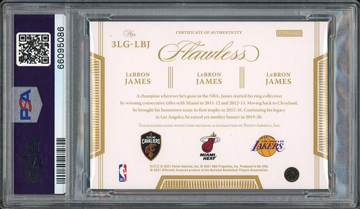LeBron James' first Miami Heat card arrives at The National Sports