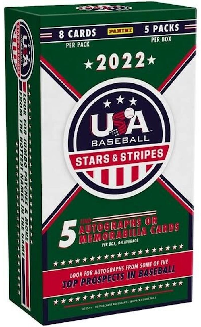 MLB 2022 USA Baseball Stars Stripes Heston Kjerstad 11 Trading