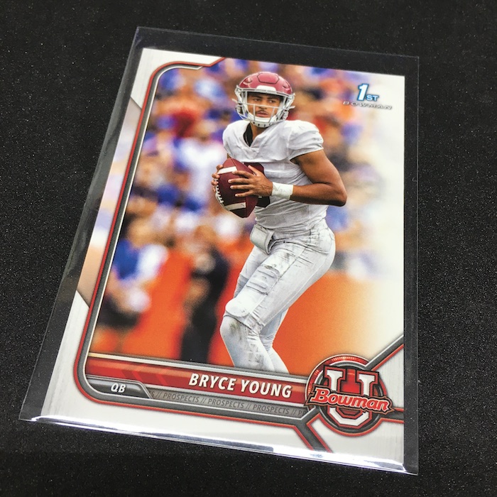 2021-22 Will Levis Bowman University 1ST BOWMAN PINK REFRACTOR ROOKIE