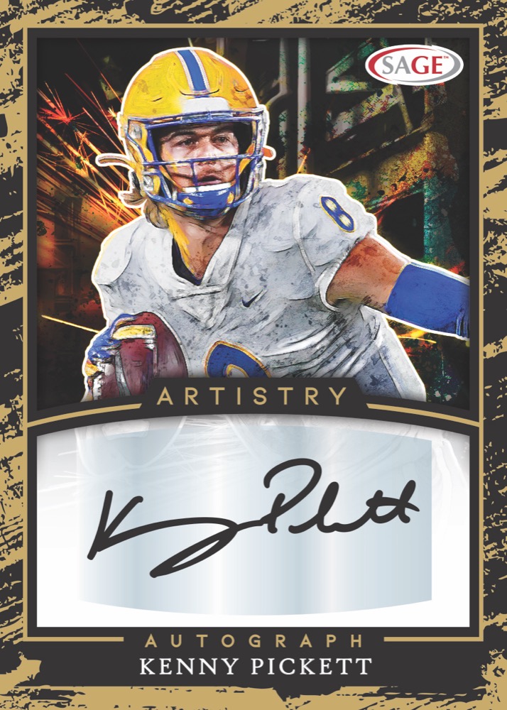 First Buzz 2022 SAGE Artistry football cards / Blowout Buzz