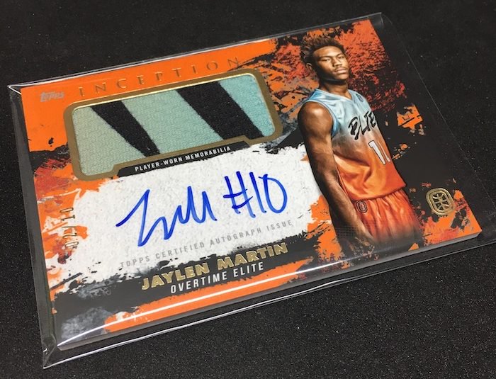 Buzz Break: 2021-22 Topps Inception OTE basketball / Blowout Buzz