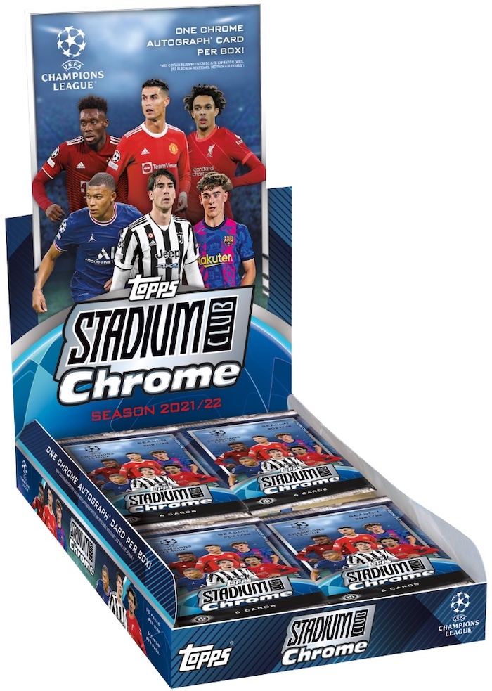 Buzz Break: 2021-22 Topps UEFA Stadium Club Chrome soccer