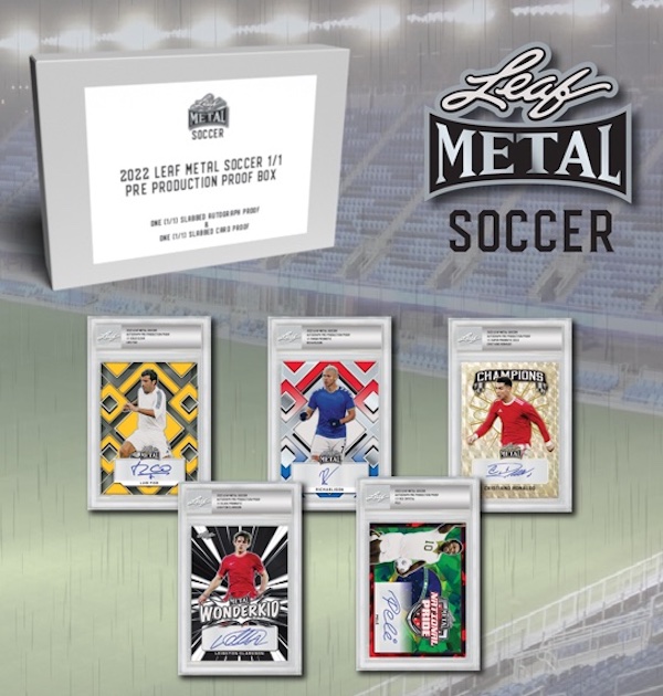 2022 Leaf Metal Soccer / Blowout Buzz