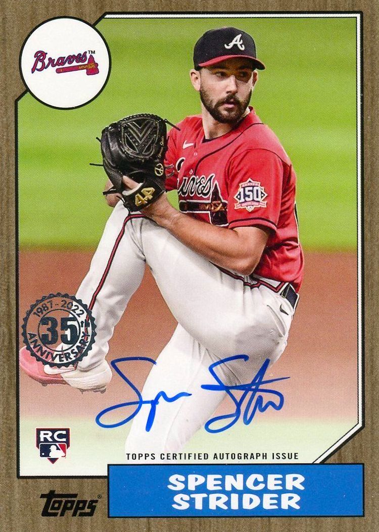 What current player does Topps hate the most and why is it Spencer Strider?  : r/baseballcards