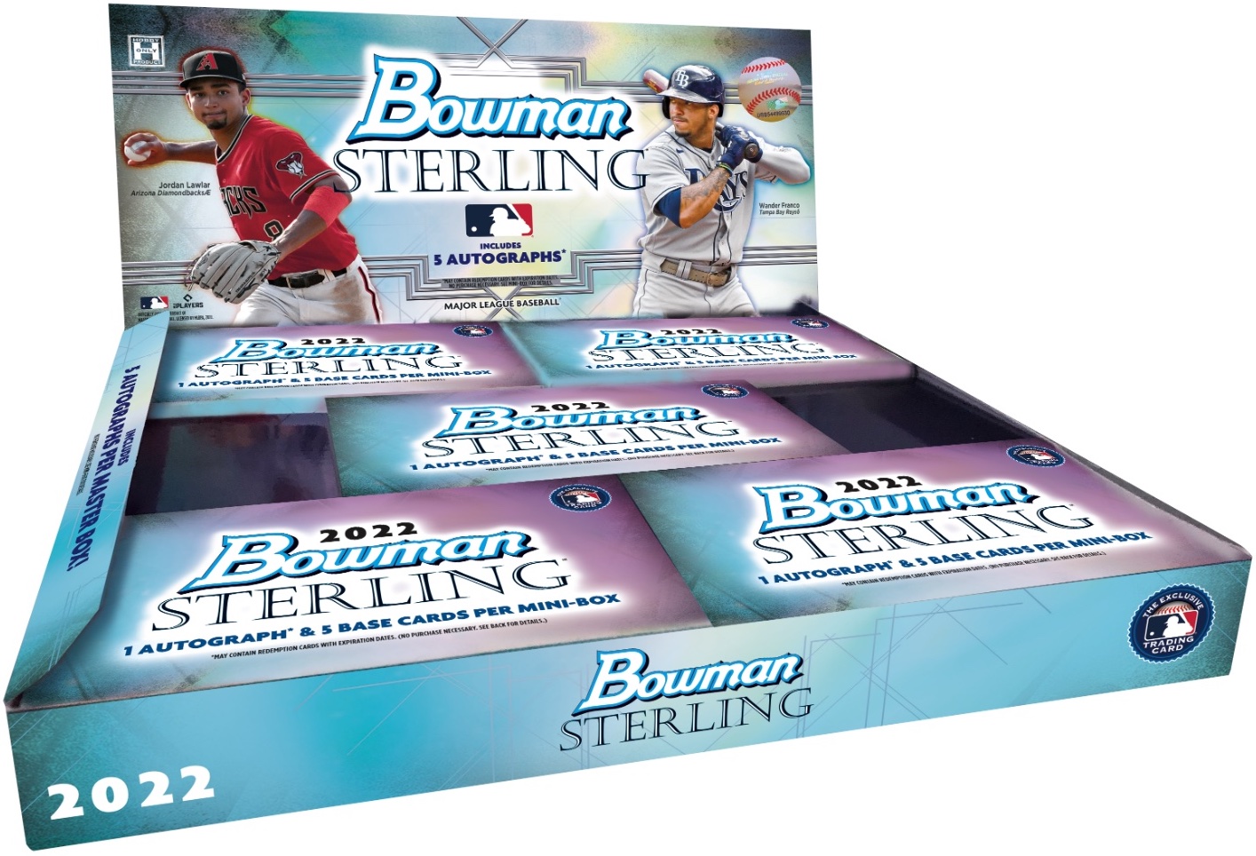 Julio Rodriguez / Marco Luciano 2022 Bowman Sterling Dual