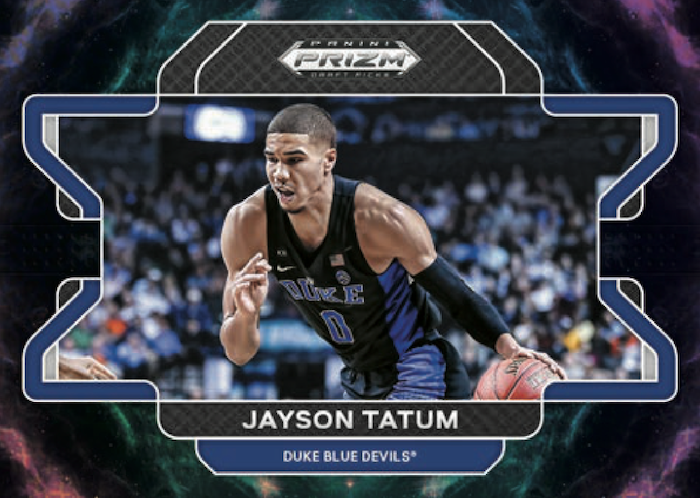 Jayson Tatum 2022 2023 Panini Prizm Draft Picks Series Mint Card #23