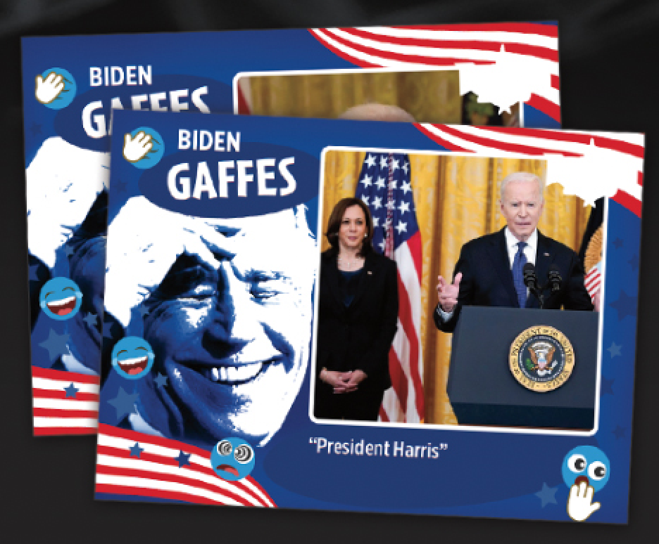 First Buzz Decision 2022 political trading cards / Blowout Buzz