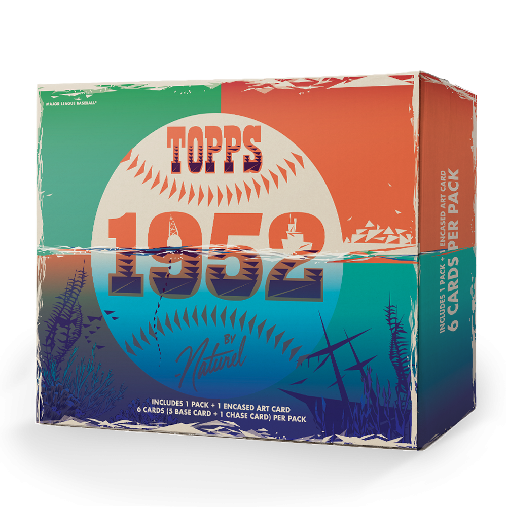 First Buzz: 2022 Topps 1952 Topps by Naturel baseball cards