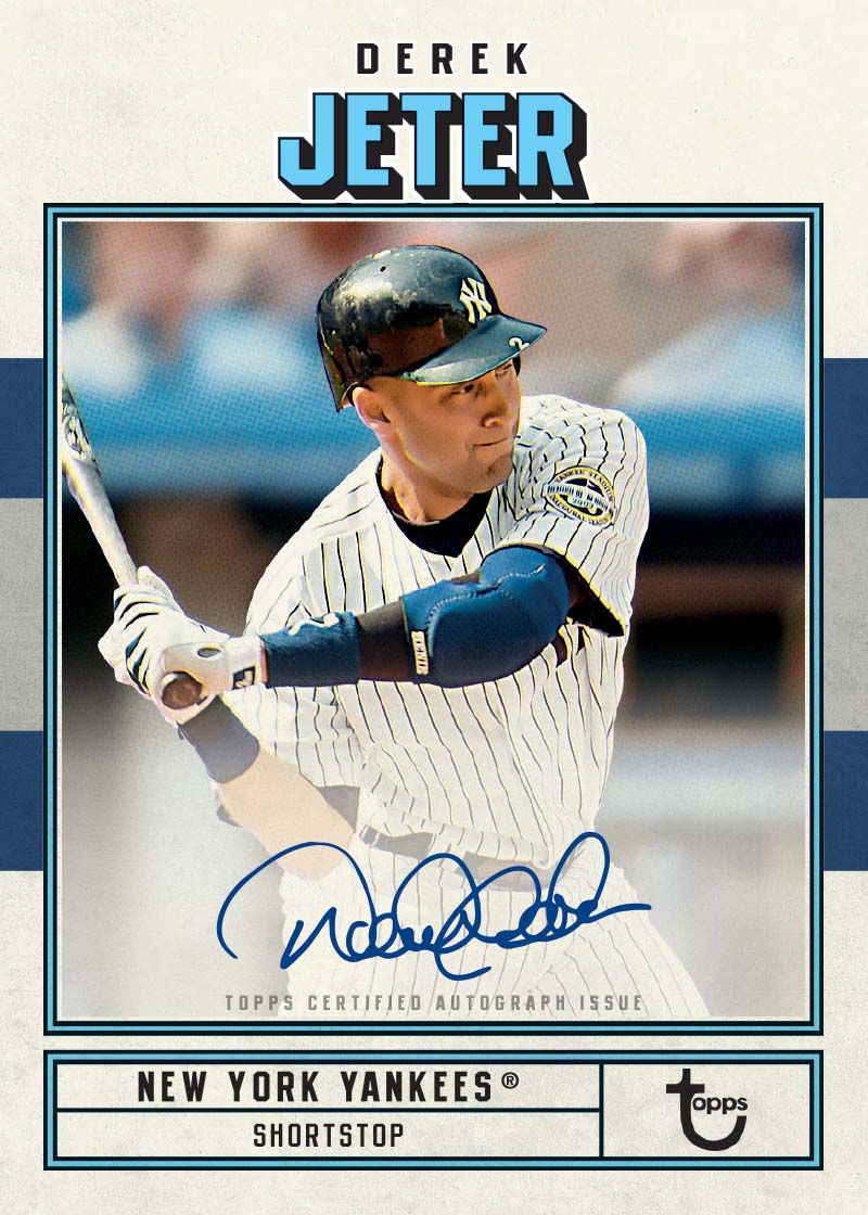 First Buzz: 2022 Topps Derek Jeter Call Of The Captain / Blowout Buzz