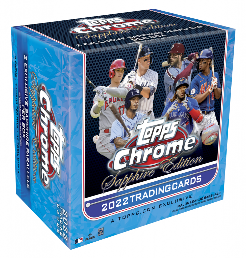 First Buzz 2022 Topps Chrome Sapphire Edition MLB / Blowout Buzz