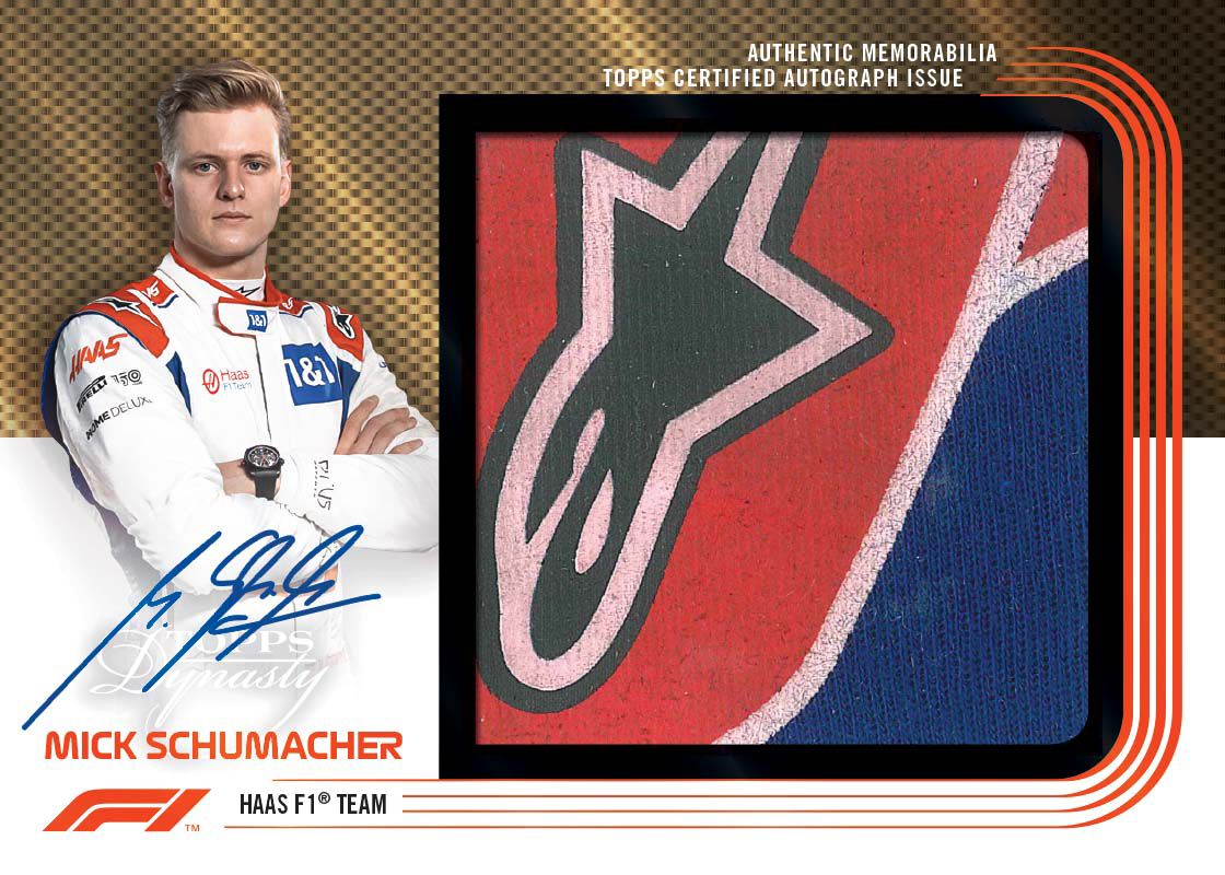 First Buzz: 2022 Topps Dynasty Formula 1 racing cards / Blowout Buzz