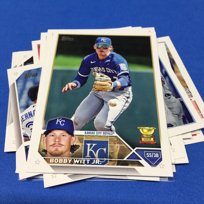 2023 Topps Series 1 Bobby Witt Jr City Connect Kansas City Royals Relic