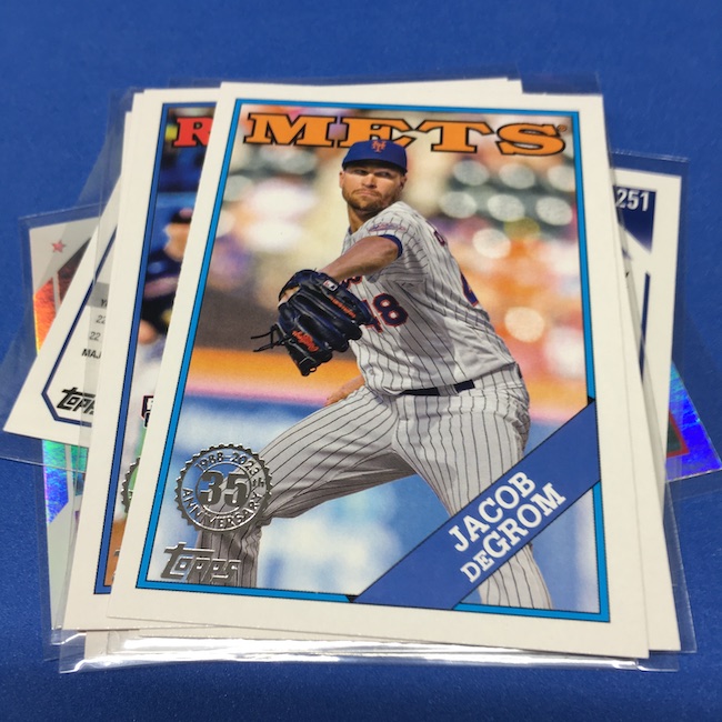 2023 Topps Series 1 One-Two Punch Jacob DeGrom Max Scherzer NY