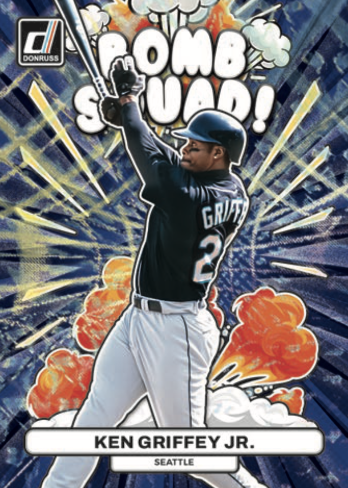 Ichiro 2023 Donruss Baseball Retro Blue Parallel Image Variation (Seattle)
