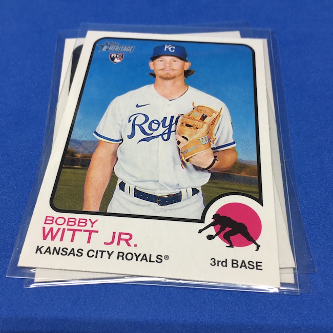 Kansas City Royals Lithograph print of Bobby Witt Jr. 2021 11 x 14