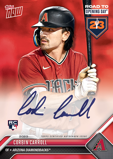 2022 MLB Topps Now 75 CLEVELAND GUARDIANS SCORES 9 RUNS BEFORE AN OUT SP