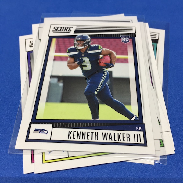 NFL 2022 Panini Score Football Single Card Purple Parallel Kenny