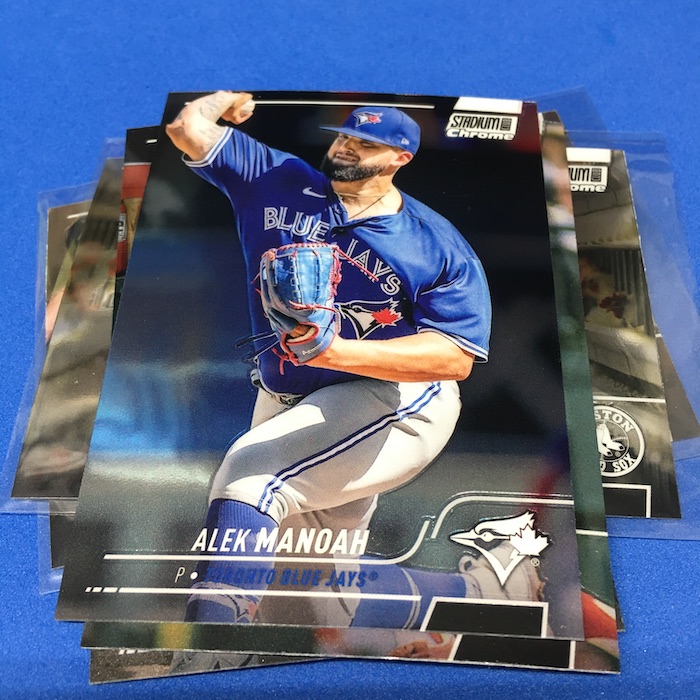 2023 Topps Chrome Alex Manoah Xfractor Toronto Blue Jays