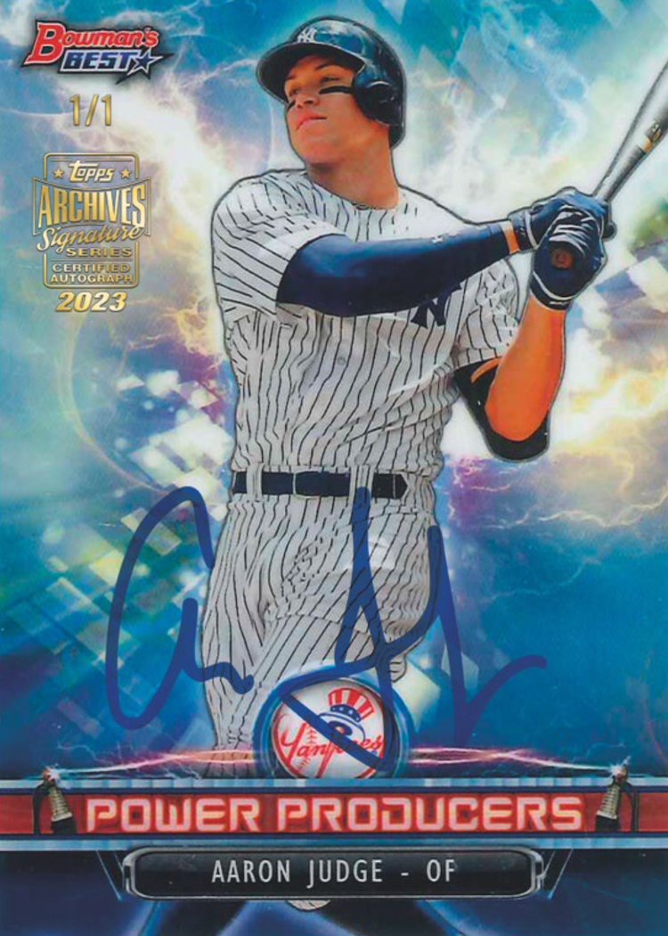2023 Topps Archives Signature Series Active Player / Blowout Buzz