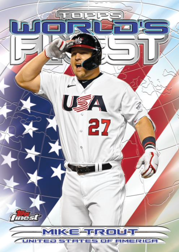 Is this a reprint Mike Trout rookie? - Blowout Cards Forums