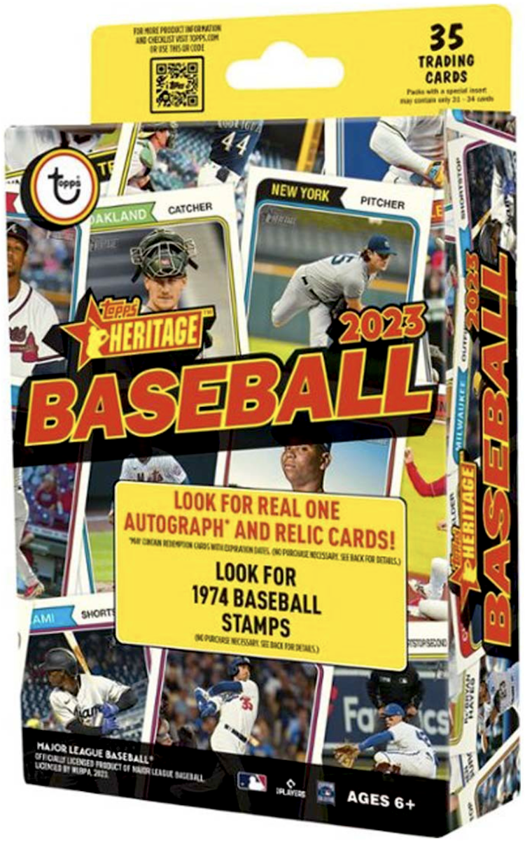 Buzz Break 2023 Topps Heritage baseball cards (hanger box) / Blowout Buzz