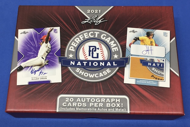 2018 Leaf Perfect Game National Showcase Checklist, Boxes, Info, Date
