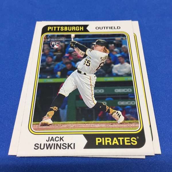  Jack Suwinski Heritage Rookie Card Collectible