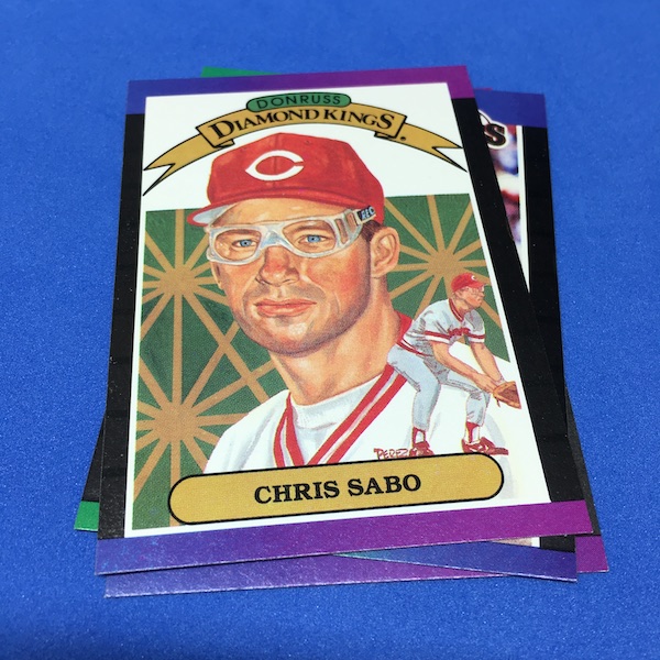 Chris Sabo Baseball Cards (Lot of 2)