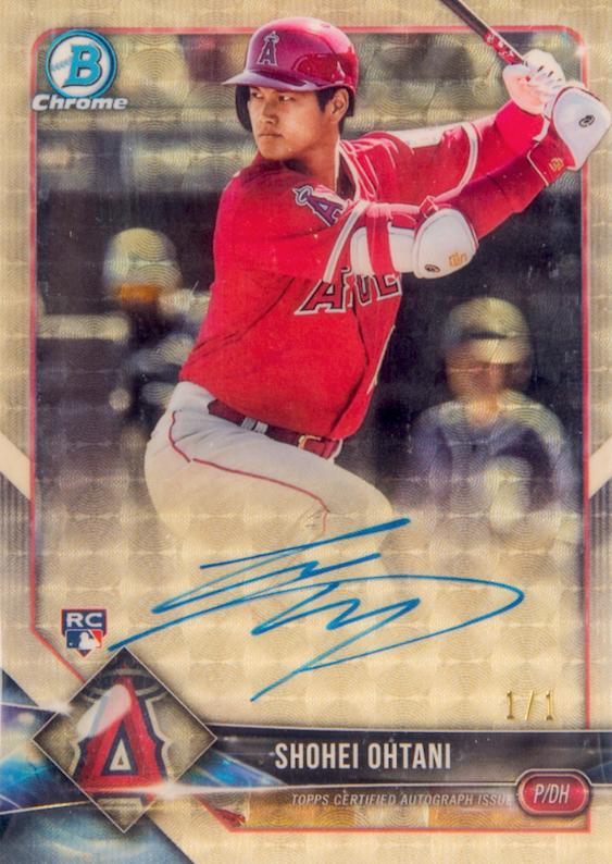 Shohei Ohtani Superfractor / Blowout Buzz