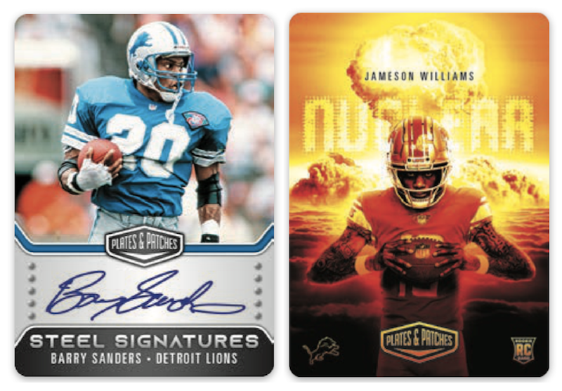 First Buzz 2023 Panini Plates & Patches football cards / Blowout Buzz