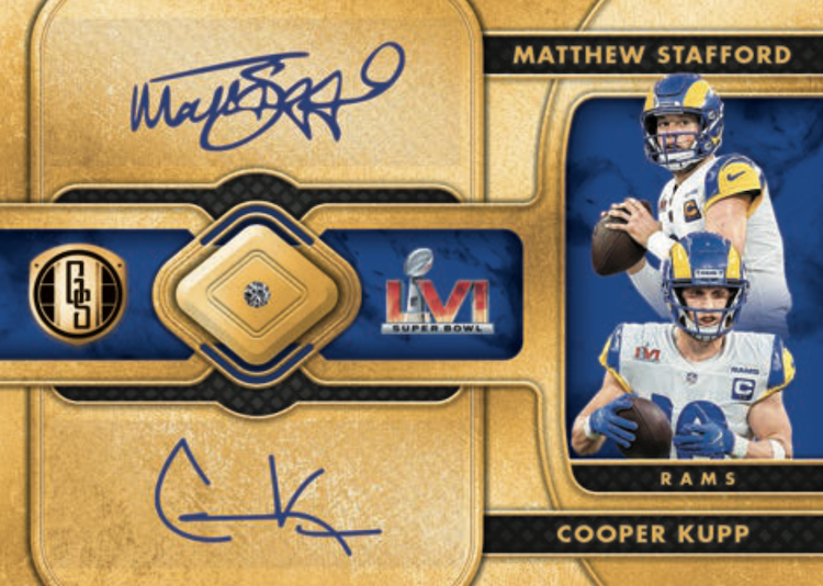 Autographed Cooper Kupp Rams Football Slabbed Rookie Card – Super Sports  Center