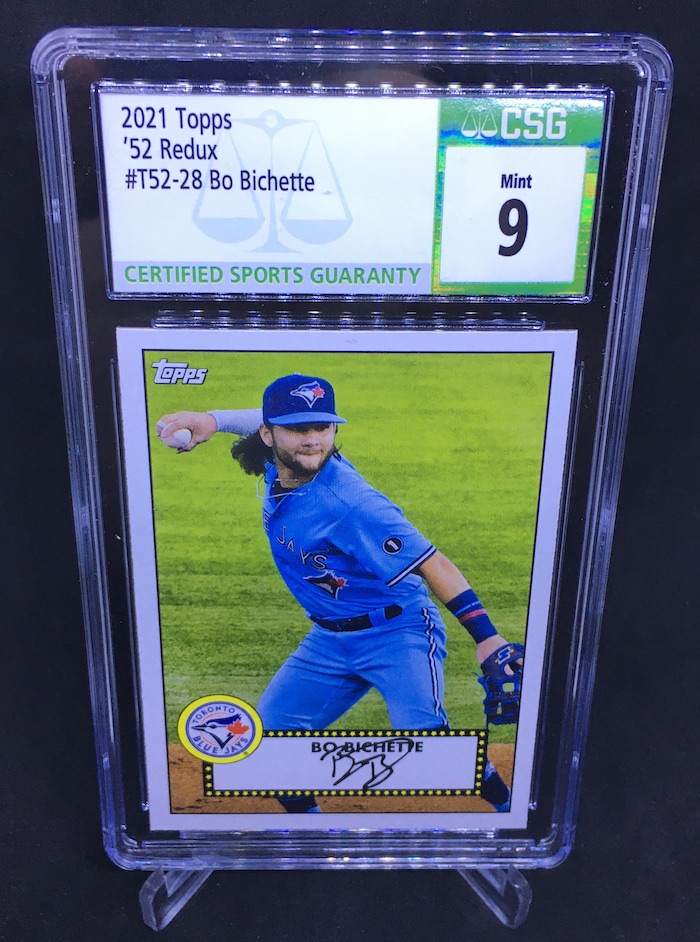  2021 Topps 1952 Chrome Topps Redux #TC52-28 Bo Bichette Toronto  Blue Jays Official MLB Trading Card in Raw (NM or Better) : Collectibles &  Fine Art