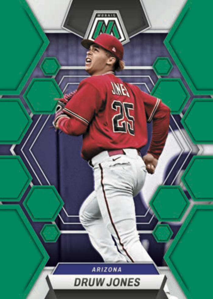 DRUW JONES DONRUSS RATED ROOKIE ARIZONA