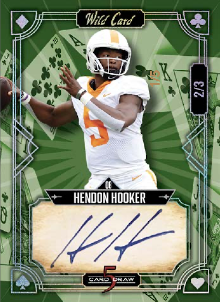 Brief Box Break: 2023 Wild Card Five Card Draw Football