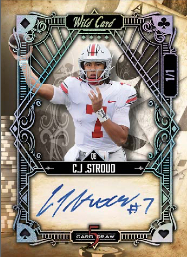 Brief Box Break: 2023 Wild Card Five Card Draw Football