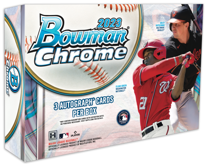 First Buzz: 2023 Bowman Chrome baseball cards (updated) / Blowout Buzz