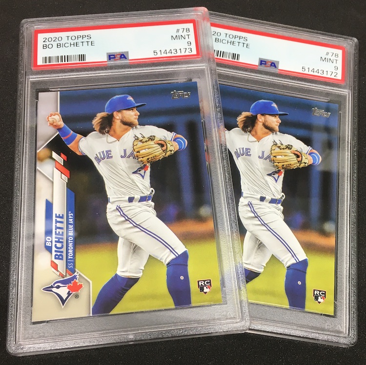 Bo Bichette Toronto Blue Jays 2020 Topps Rookie Card PSA 10 Pink Refractor a