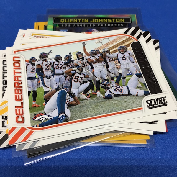 2023 Panini Score Football Los Angeles Chargers Team Set 13 Cards