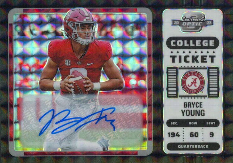 Bryce Young Alabama Crimson Tide Signed Autographed 17 x 11 Photo –